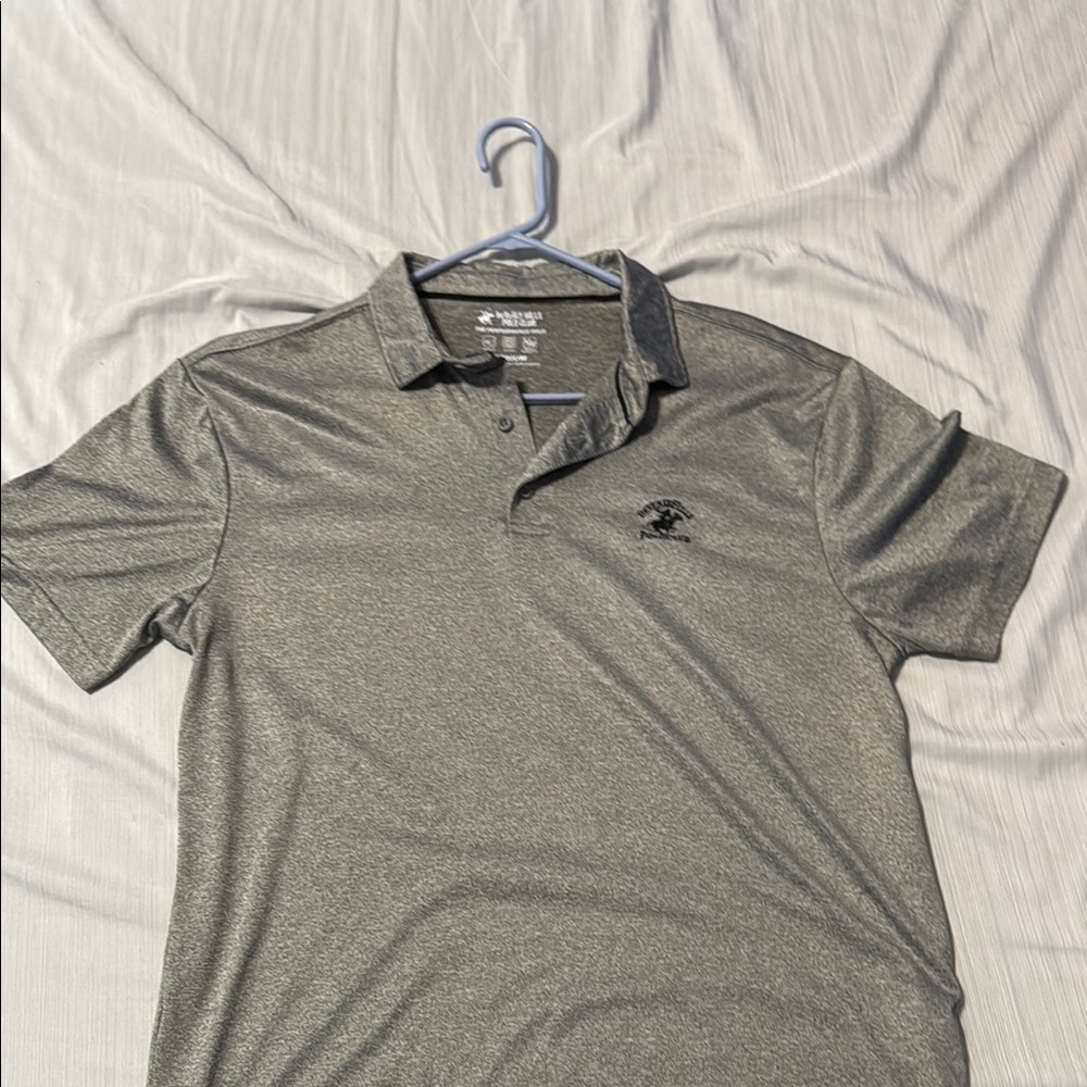 Beverly Hills Performance Gray Polo